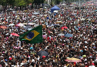 Notícias Gospel Marcha para Jesus 2012 em São Paulo reuniu 335 mil fiéis, segundo o Datafolha | Noticia Evangélica Gospel
