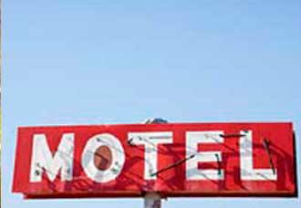 letreiro de motel
